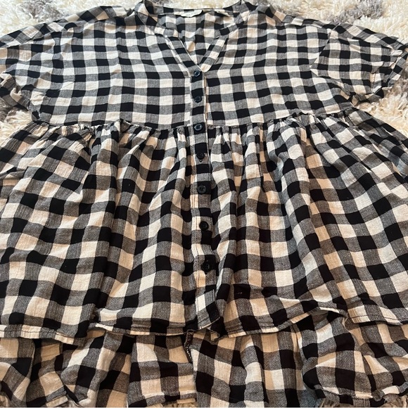 Anthropologie Checkered top - Picture 2 of 4